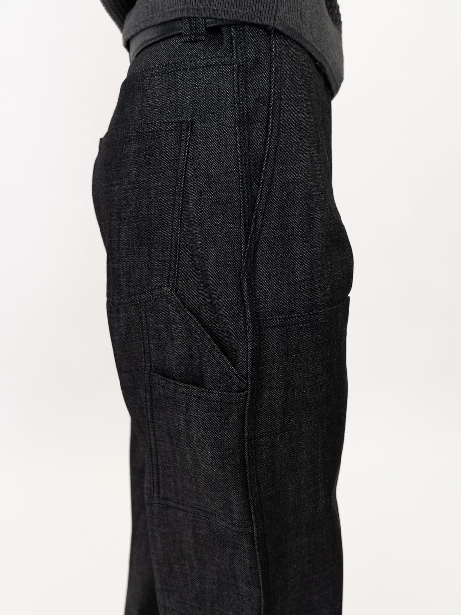 Double Knee Pants in Japanese Denim - Image 4