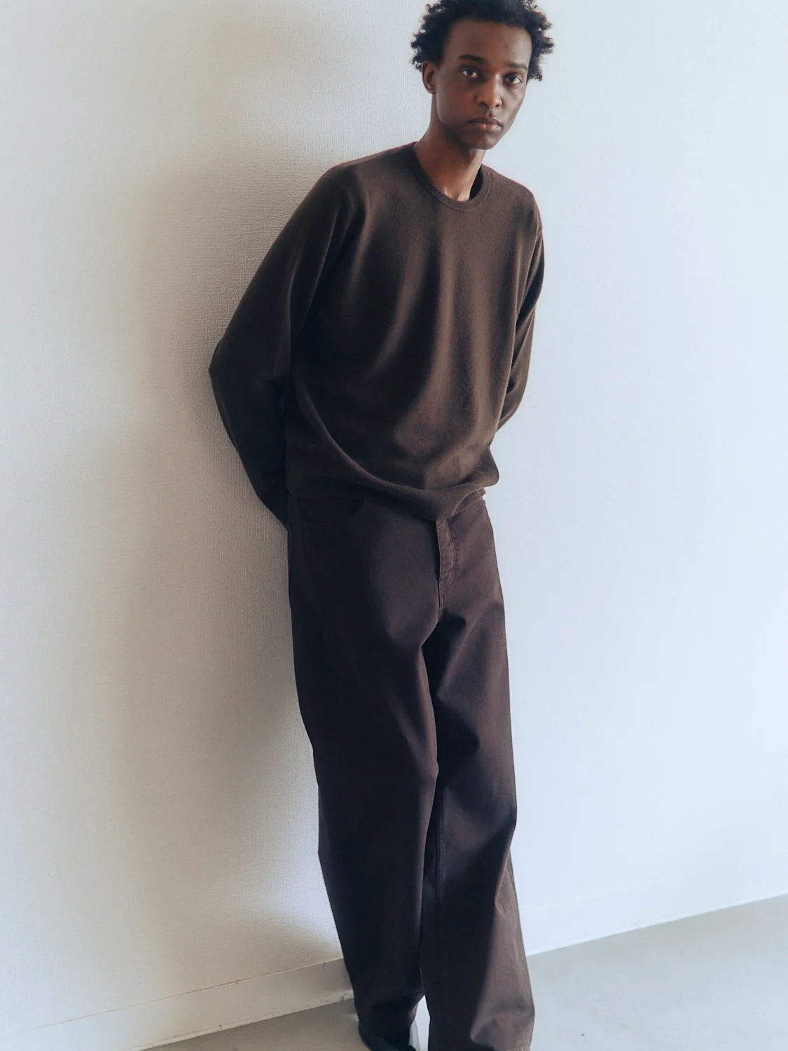 Steve Garment Dyed Jeans in Brushed Cotton - Image 3