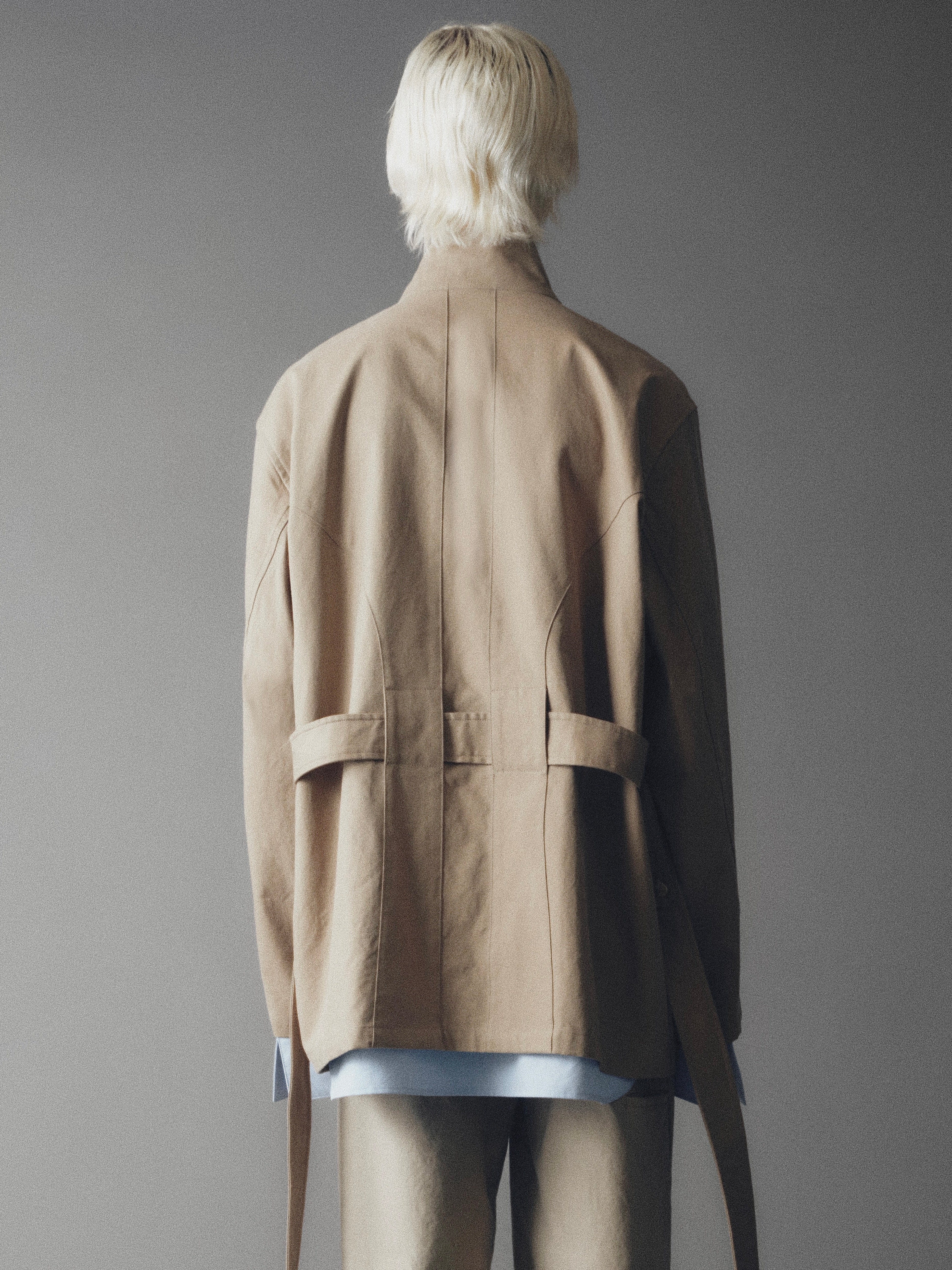 Grover Zip Blouson in Cotton Twill - Image 3