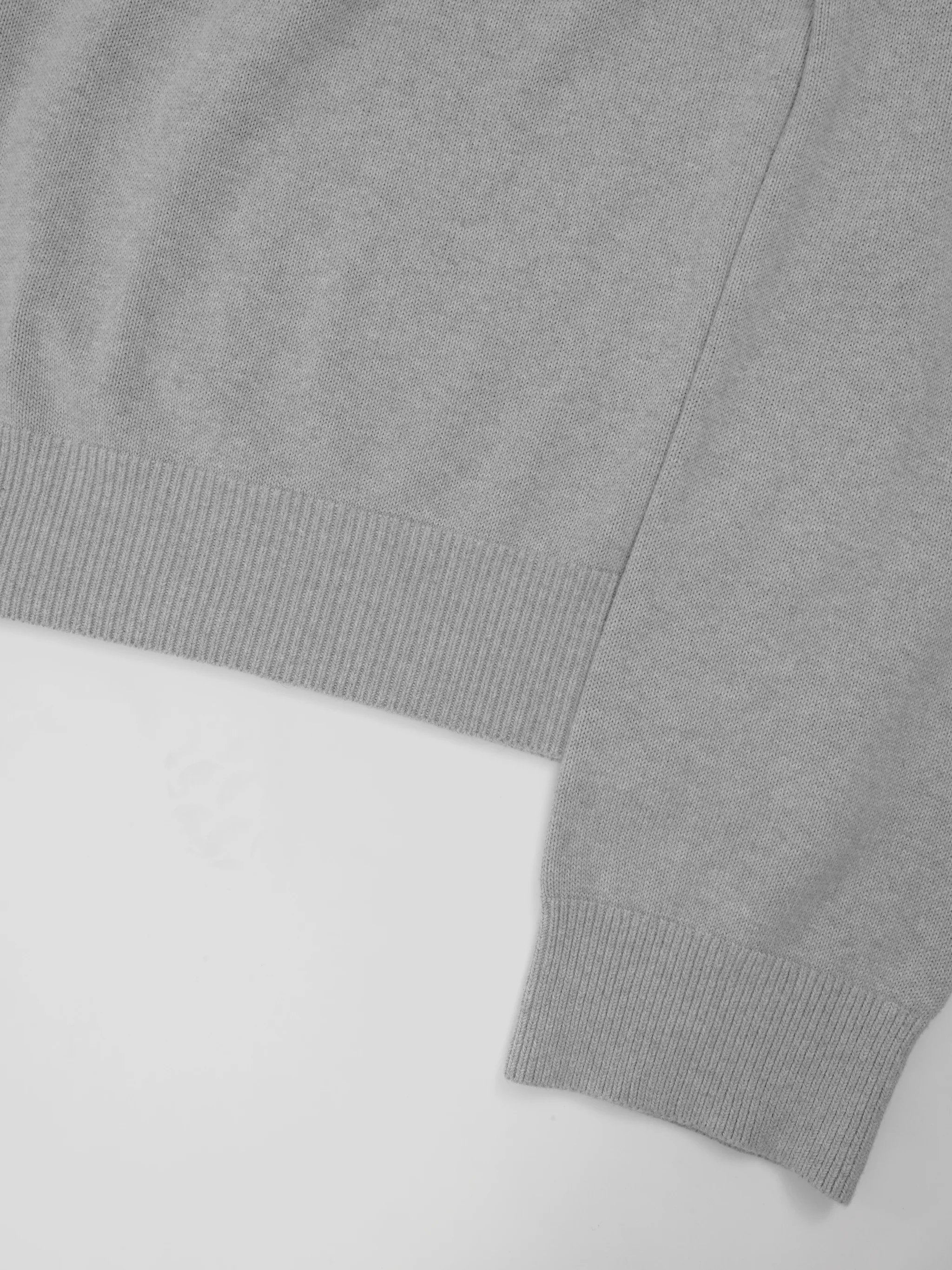 The “Piege” Cashmere Blend Sweater in whisper grey - Image 6